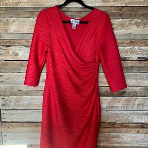 Joseph Ribkoff red dress